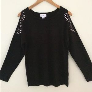 Small Jacklyn Smith jeweled sweater